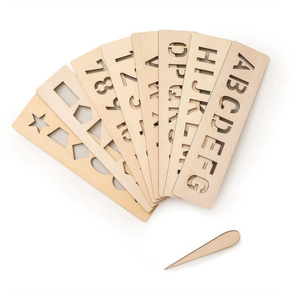 Word Spelling Letter Number Groove Writing Board