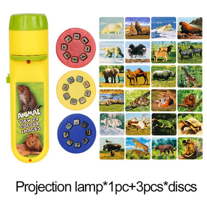 Children Slide Projector Torch Toys