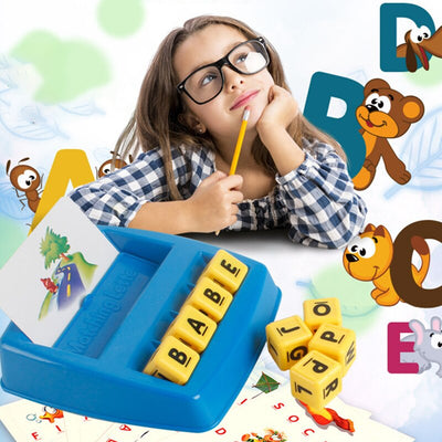 Jeux éducatifs de lettres assorties pour enfants