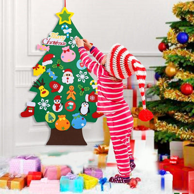Sapin de Noël en feutre