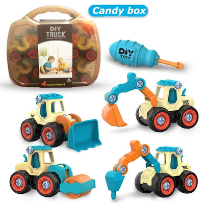 Camion Excavatrice Bulldozer Outil à vis Voiture
