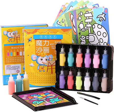 Peinture DIY™ - Créatif avec du sable - Kit de peinture sur sable
