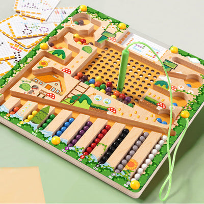 Forest Magnetic Board - Counting and Fine Motor Skills