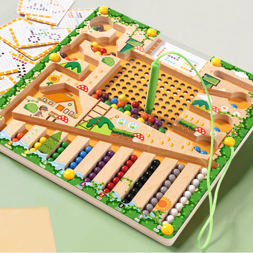 Tableau magnétique Forêt - Dénombrement et motricité fine