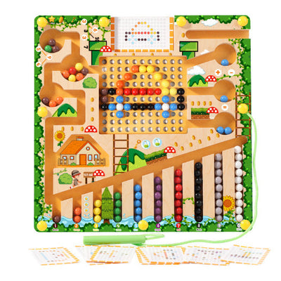Forest Magnetic Board - Counting and Fine Motor Skills