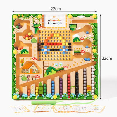Forest Magnetic Board - Counting and Fine Motor Skills