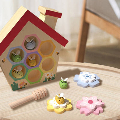 Juego de colmena de madera – Los mejores juguetes educativos de madera