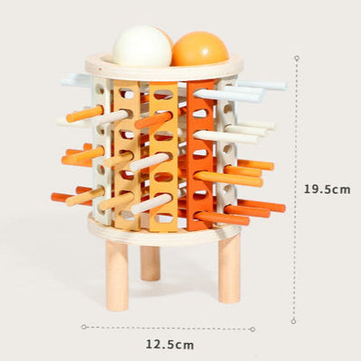 Wooden Kerplunk Game - Best Fine Motor Skills Toys