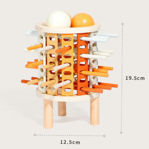 Wooden Kerplunk Game - Best Fine Motor Skills Toys