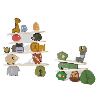 Wooden Animals in the Forest-Opened Ended Play