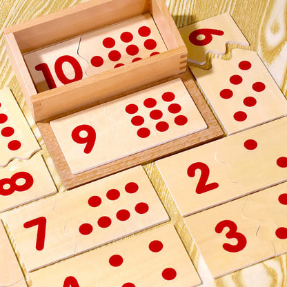 Wooden Number Game - The best Montessori Toys