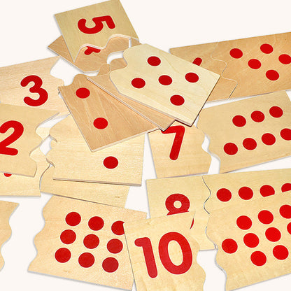 Wooden Number Game - The best Montessori Toys