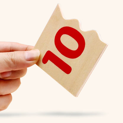 Wooden Number Game - The best Montessori Toys