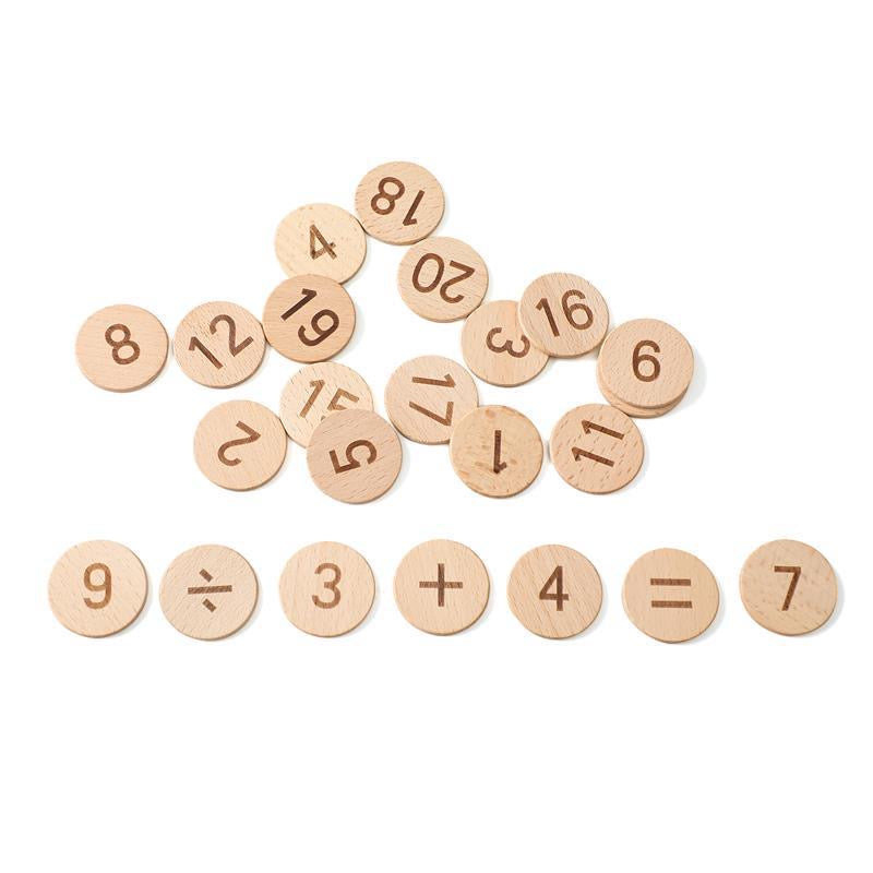 Set de juego de matemáticas Montessori - Juego educativo de matemáticas