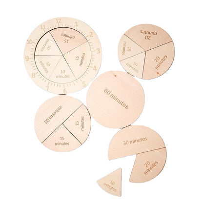 Wooden Clock Puzzle - Best Mathematical Toys