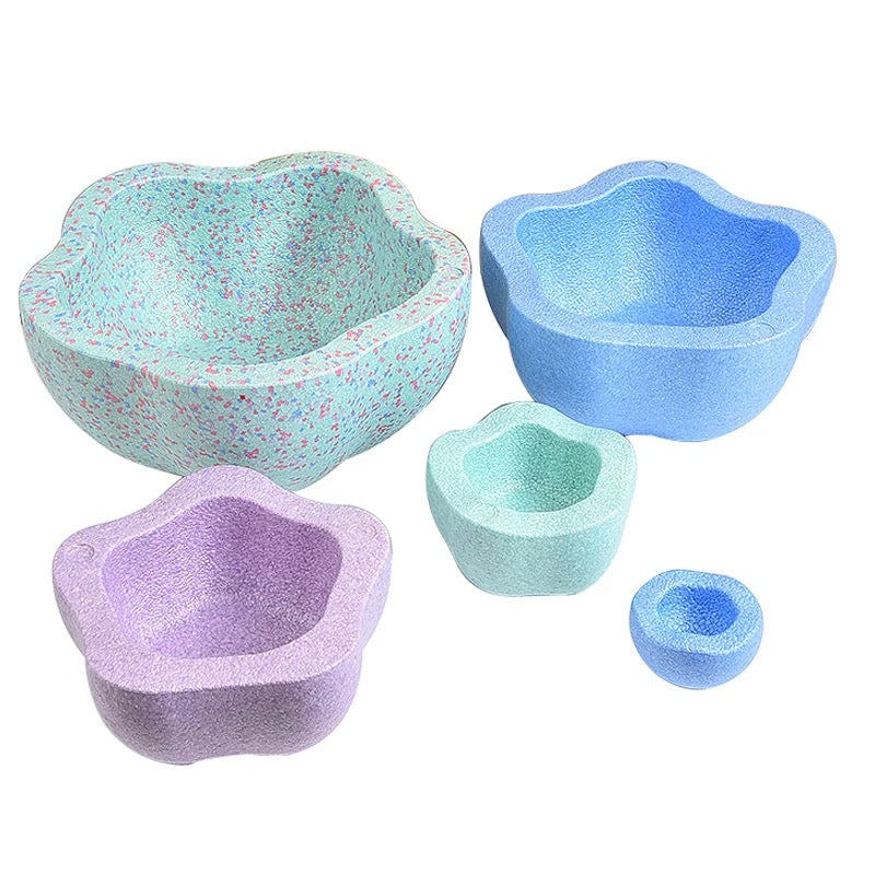 Balancing Stepping Stone Balance Boards and Hop Set of 5 EPP Toy