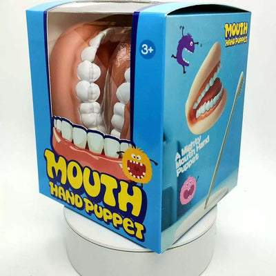 Jumbo Mouth Hand Puppet with Teeth Brush for Learning Teeth Brushing
