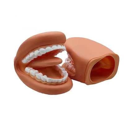 Jumbo Mouth Hand Puppet with Teeth Brush for Learning Teeth Brushing