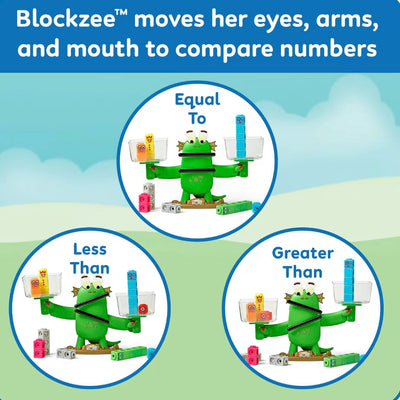 Jeu d'activités d'équilibre Numberblocks Blockzee, 61 cubes MathLink, balance, outils pédagogiques mathématiques, chiffres pour tout-petits, activités d'apprentissage préscolaire, cadeaux d'anniversaire pour enfants