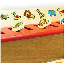 Grand jeu de tri par catégorie JUMBO Montessori Jouets en bois pour enfants
