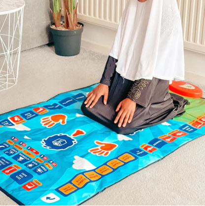 Kids Educational Prayer Mat – Interactive Islamic Learning Rug for Salah | Bacha Toys