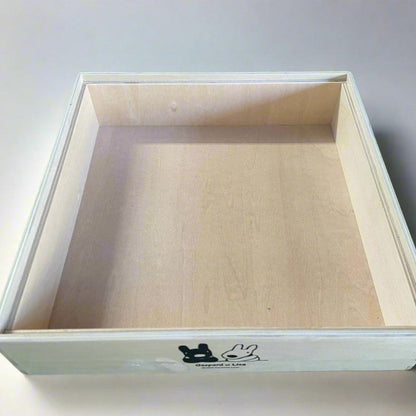 Wooden Gear & Cog Sorting Activity Box Tray