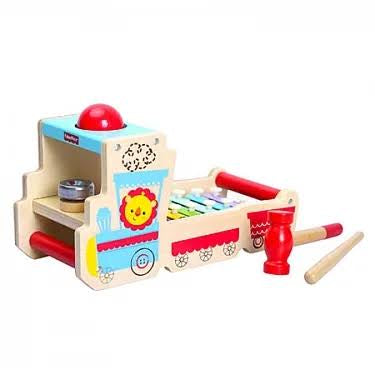 Fisher-Price Musical Pounding Ball Station with Xylophone Toy