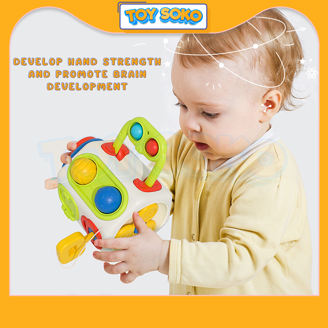 Activity Cube – 10-in-1 Baby Development Toys for Toddlers