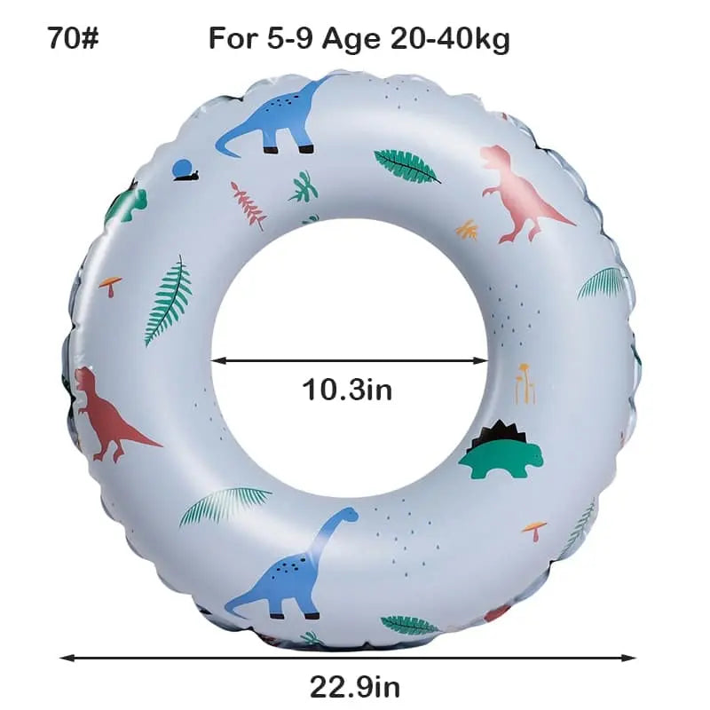 Bouée gonflable Fidtoy Pastel – Flotteur de natation Montessori pour les tout-petits de 5 à 9 ans