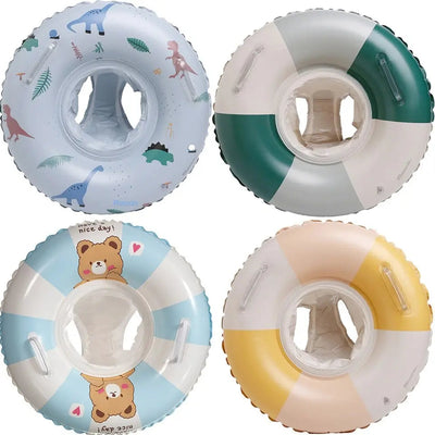 Bouée gonflable Fidtoy Pastel – Flotteur de natation Montessori pour les tout-petits de 5 à 9 ans