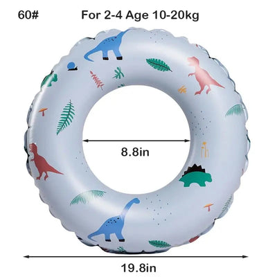 Bouée gonflable Fidtoy Pastel – Flotteur de natation Montessori pour les tout-petits de 5 à 9 ans