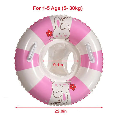 Bouée gonflable Fidtoy Pastel – Flotteur de natation Montessori pour les tout-petits de 5 à 9 ans
