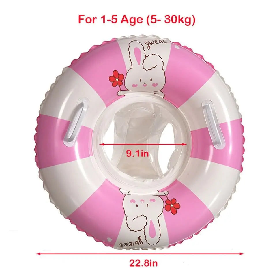 Bouée gonflable Fidtoy Pastel – Flotteur de natation Montessori pour les tout-petits de 5 à 9 ans
