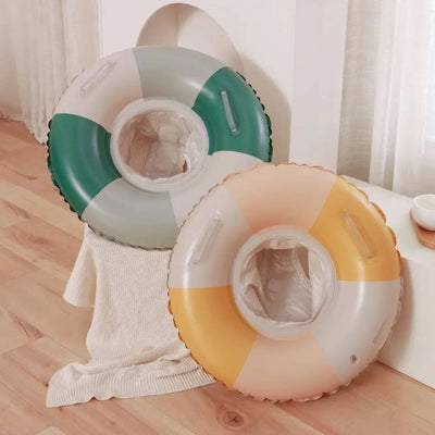 Bouée gonflable Fidtoy Pastel – Flotteur de natation Montessori pour les tout-petits de 5 à 9 ans
