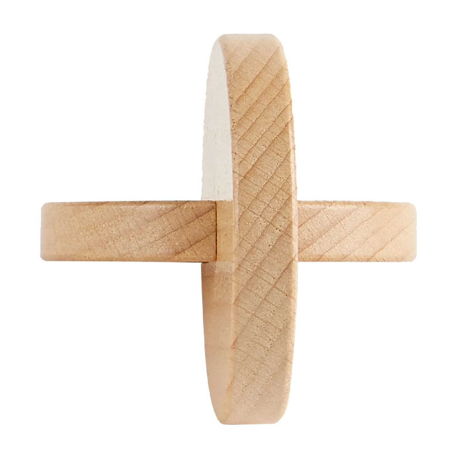 Interlocking Discs - Wooden Grasping Toy for Infant Development