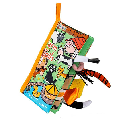 Jollybaby Farm Tails Cloth Books