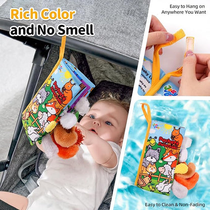 Jollybaby Fluffy Cloth Books