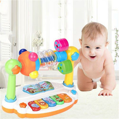 Fidtoy Musical Piano for Toddlers – Interactive Learning Toy with Lights & Sounds