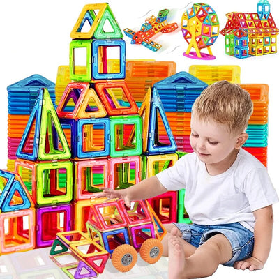 Bloques de construcción magnéticos Montessori