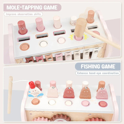 Fidtoy Wooden Hammering Pounding Toy