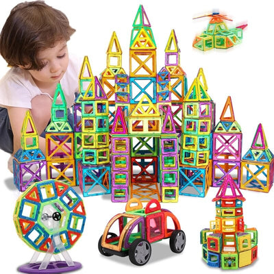 Bloques de construcción magnéticos Montessori