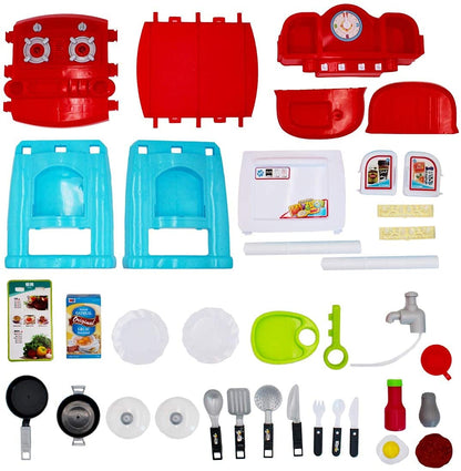 'My Little Chef' Minatare Kitchen Playset Role Playing Game with Light and Sound Water Features Kids Christmas Gift Toys