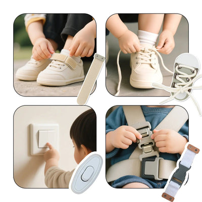Tableau d'activités Montessori pour enfants | Jouet sensoriel interactif en bois