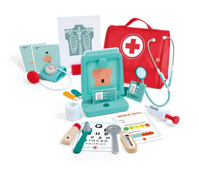 Fidtoy Trousse de docteur pour enfants - Jouet de jeu de rôle médical