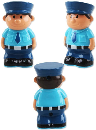 2 Dolls Remote Control Cartoon Car for Toddlers with Light Music RC Police Car Toys Prefect Birthday Xmas Gift Present for Kids