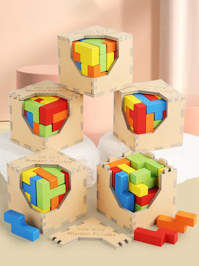 Puzle 3D | Estímulo cerebral para niños