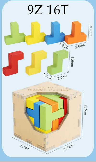 Puzle 3D | Estímulo cerebral para niños