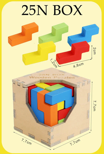 Puzle 3D | Estímulo cerebral para niños