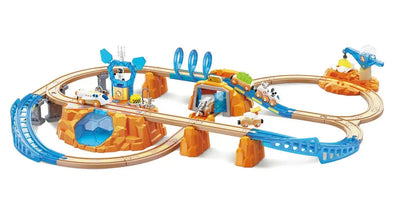 Juguete Tren Espacial Fidtoy Juego de Vías de Exploración de Marte