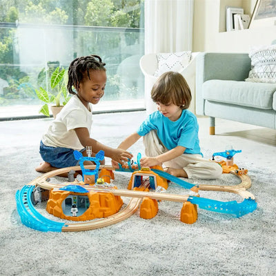 Juguete Tren Espacial Fidtoy Juego de Vías de Exploración de Marte